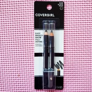 5️⃣ for $1️⃣5️⃣ COVERGIRL EASY BREEZY BROW FILL+DEFINE 500 Black Noir